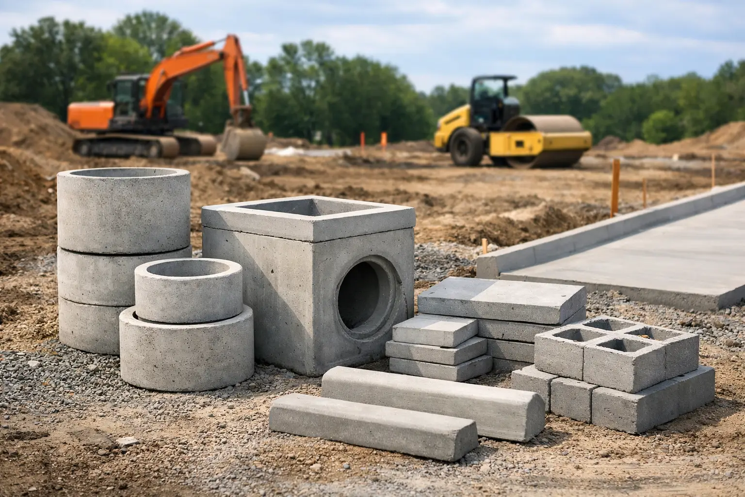 Choosing Site Development Concrete Products