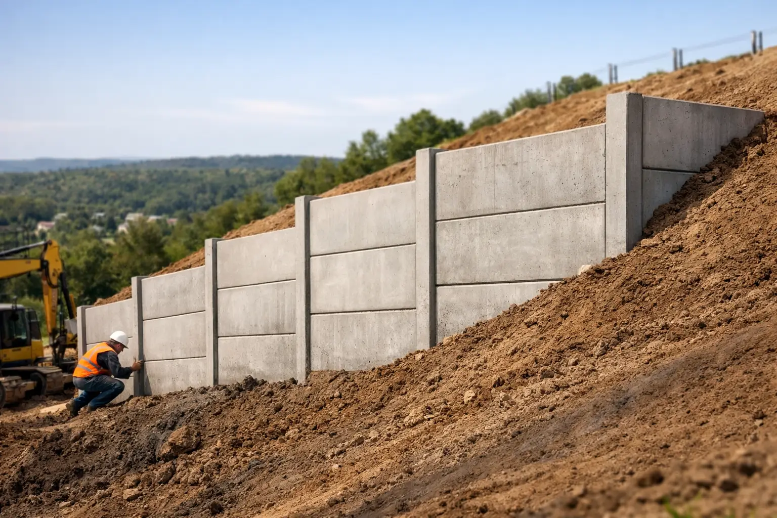 Do Precast Wall Systems Work on Slopes?