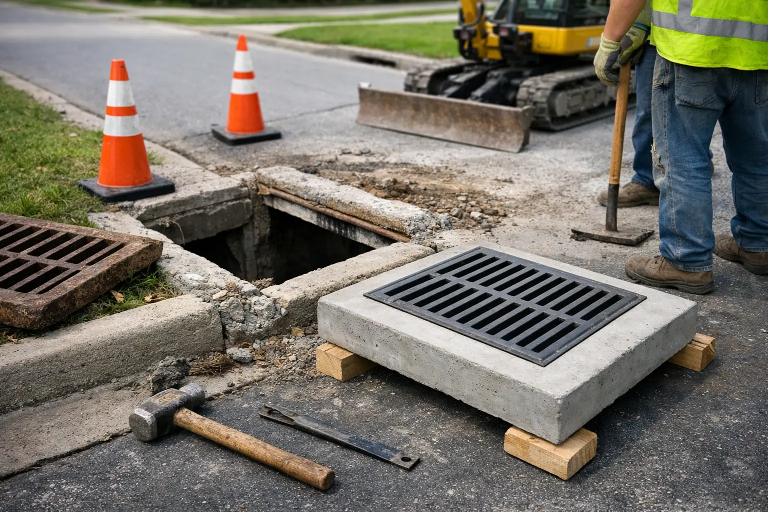 When to Plan a Curb Inlet Top Replacement