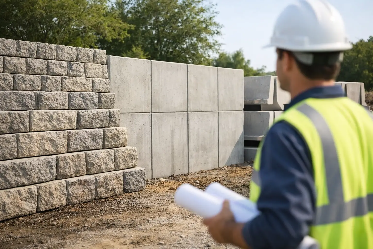 How to Choose Precast Retaining Walls