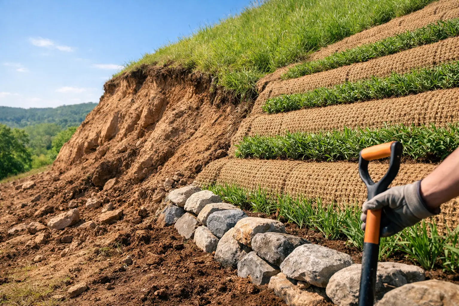 How to Prevent Slope Erosion That Lasts