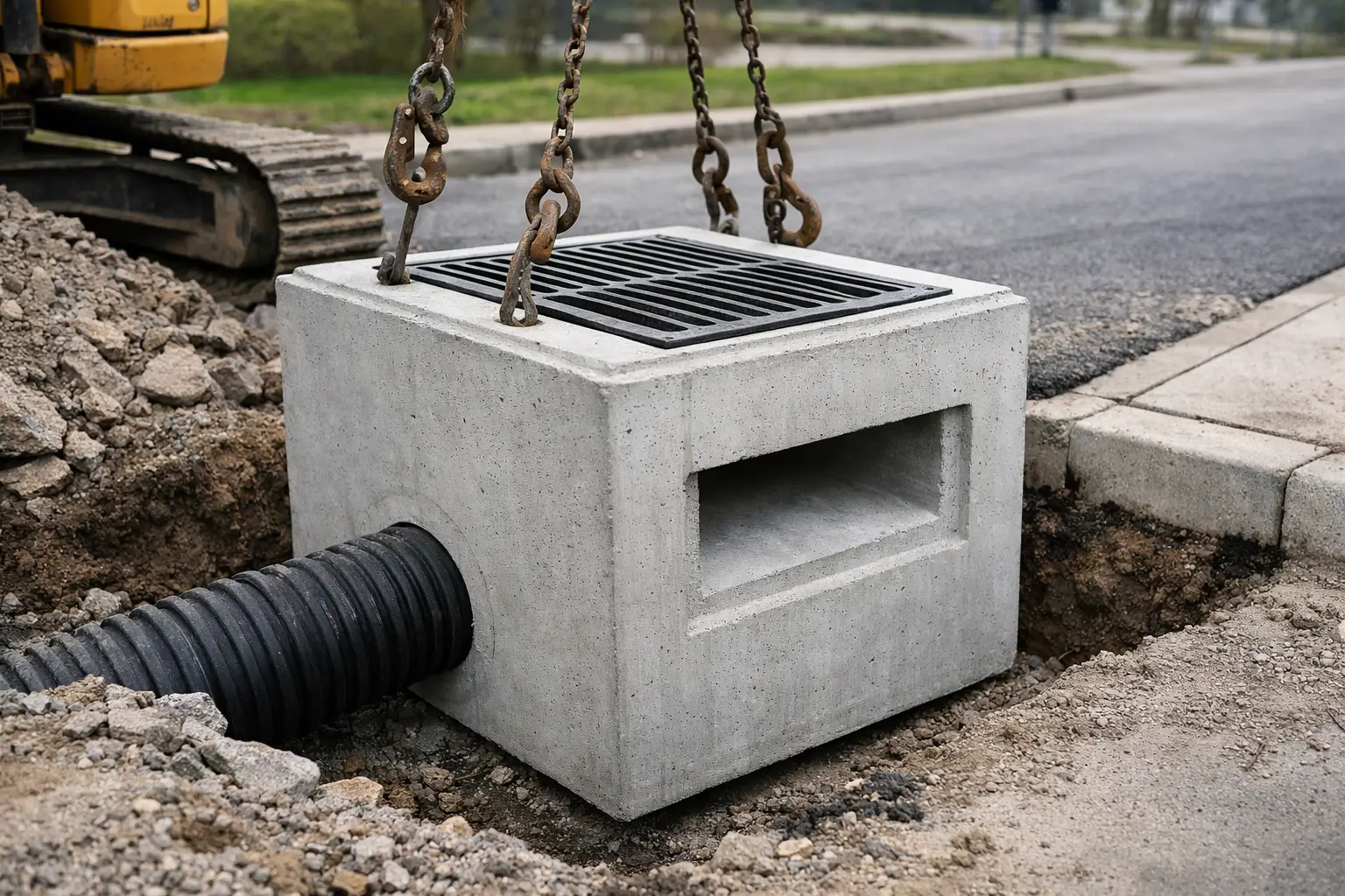 Stormwater Inlet Precast Concrete Basics