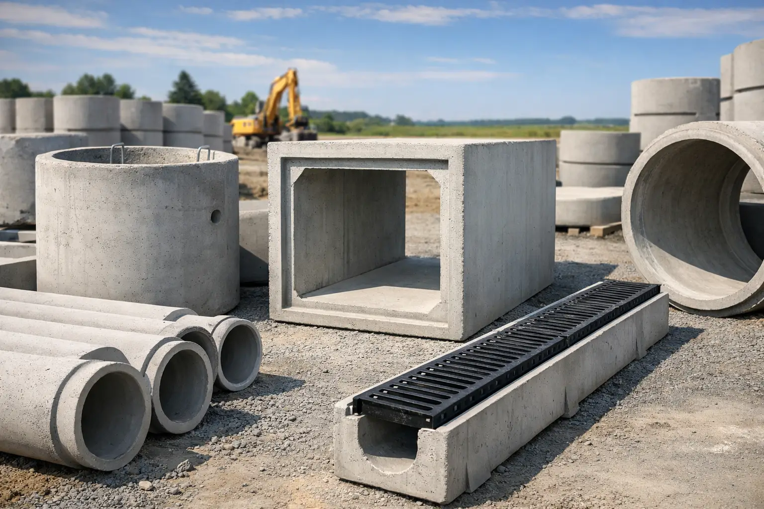 Best Precast Products for Drainage Projects