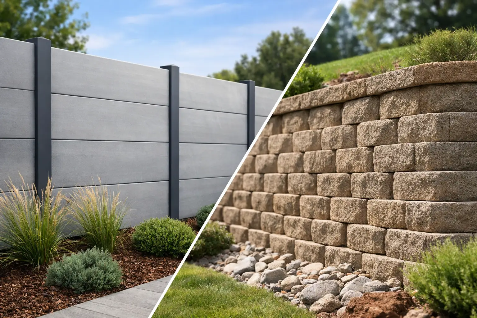 Modular Wall Systems vs Segmental Block