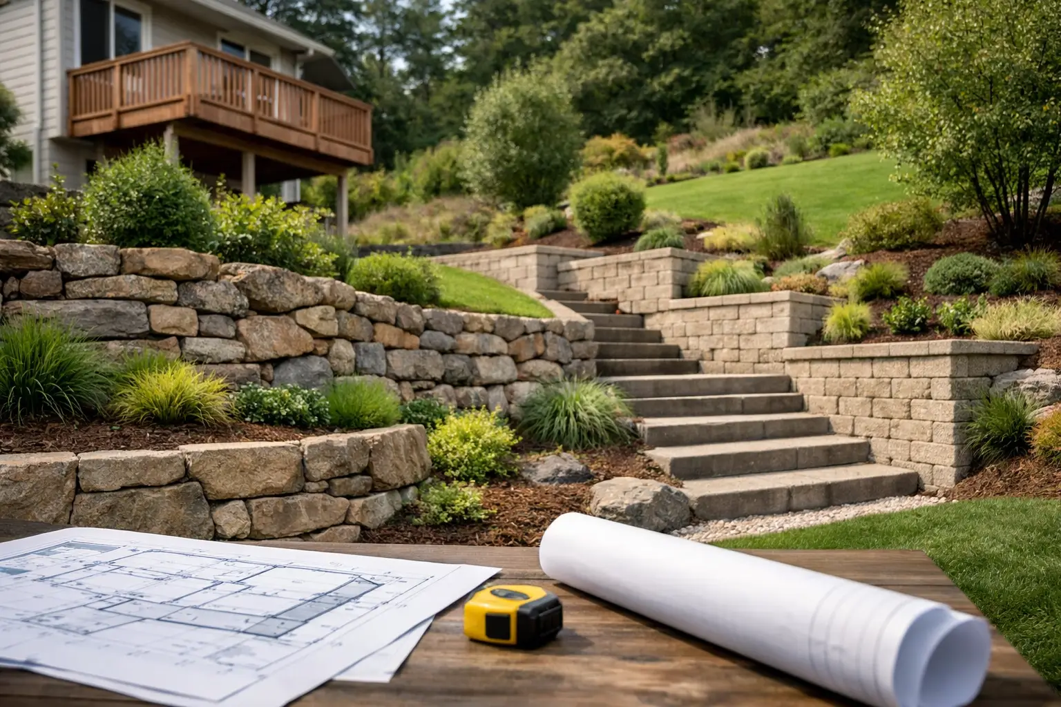 Residential Hillside Wall Planning Basics