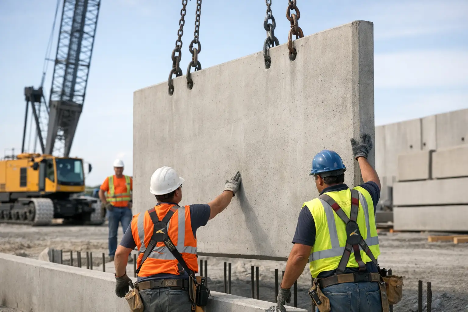 Who Installs Large Precast Walls?