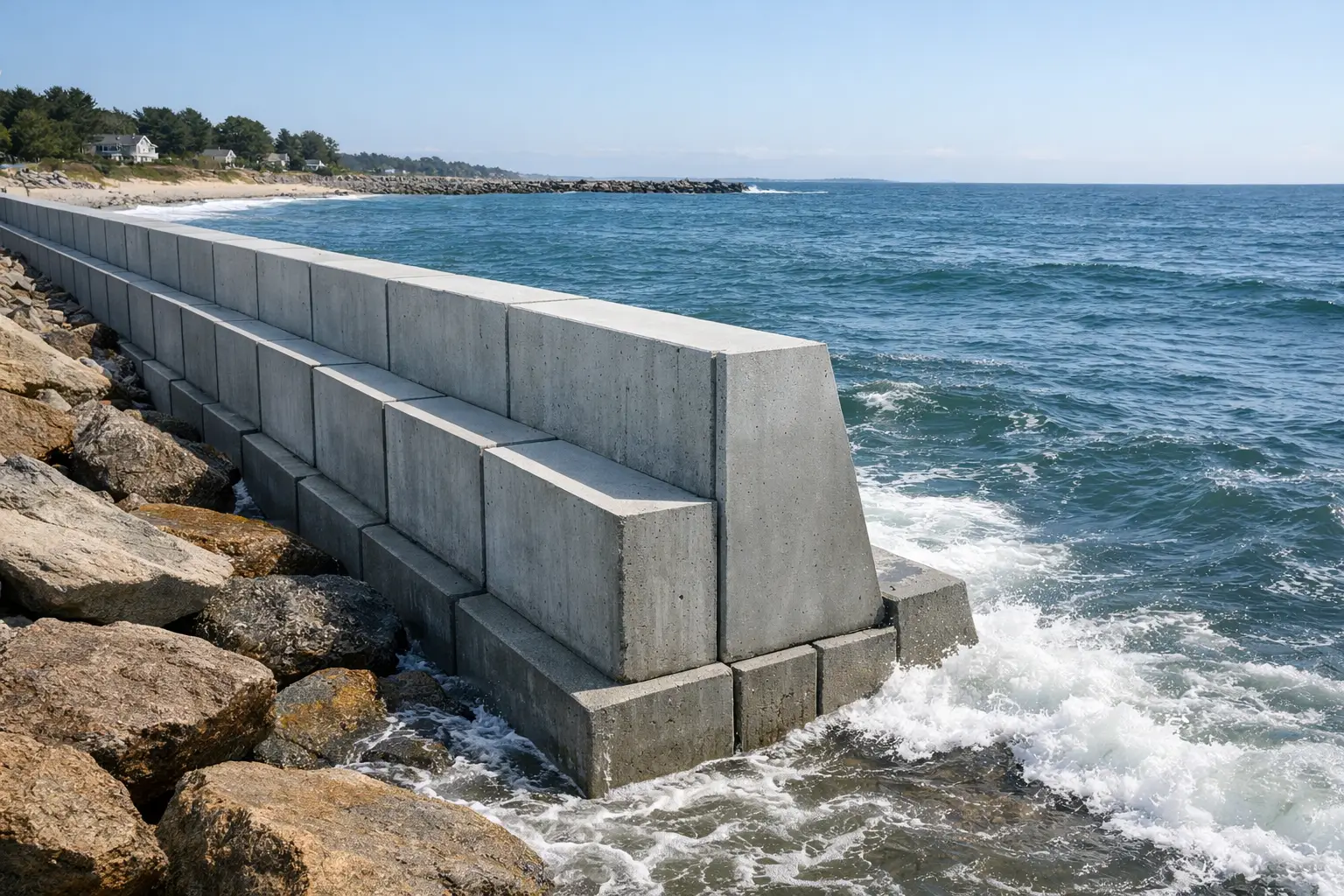 Sea Walls: When Precast Concrete Is the Right Fit