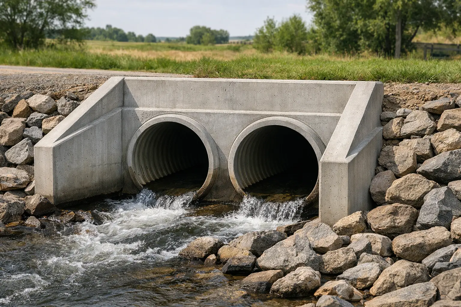 Precast Headwalls for Reliable Culvert Drainage