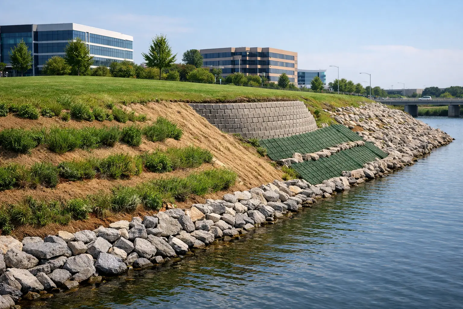 How to Stabilize Commercial Embankments