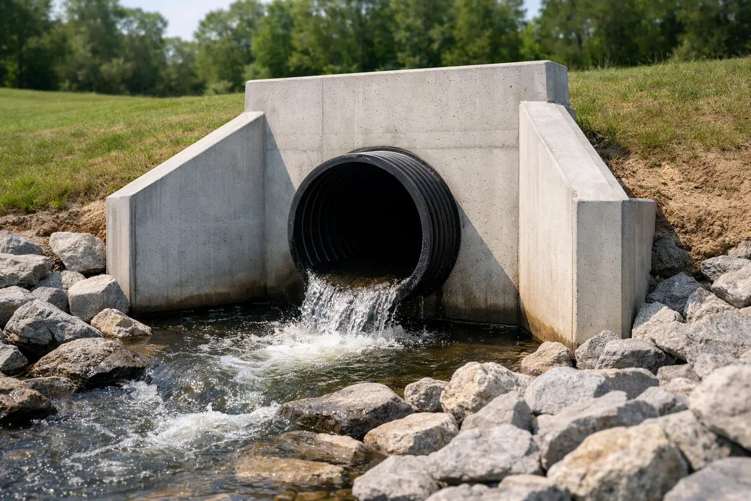 Precast Headwall Guide for Better Drainage